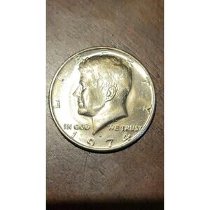 1974D Kennedy Half Dollar Doubled Die Obverse Variety FS-101 Near Uncirculated